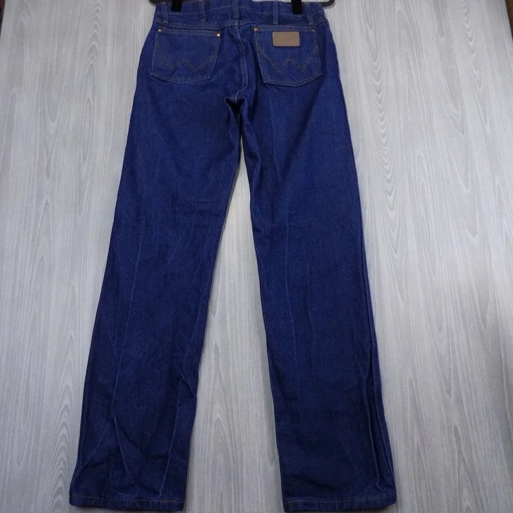Wrangler Jeans Mens 32x33 13MWZ Cowboy Cut Original Fit Blue Denim EUC